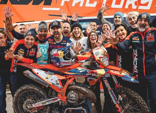 MANUEL LETTENBICHLER SACRÉ CHAMPION DU MONDE FIM HARD ENDURO 2025